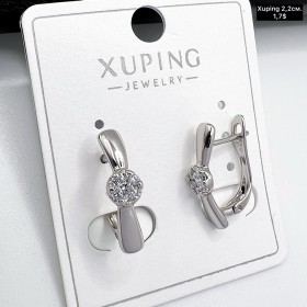 Сережки Xuping 10960 (2,2 см.)